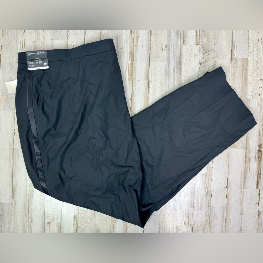 J Ferrar Dress Pants Mens 52x32 Adjustec Evening Edition Stretches up to 2" NWT
